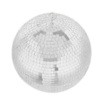 VEVOR spoguļdisco bumba 30 cm ar piekarināšanas gredzenu, spoguļvirsmas diskobumba ballīšu dekorācijām DJ klubiem, skatuvēm, kāzām, dzimšanas dienām, Ziemassvētkiem un Jaungada svinībām