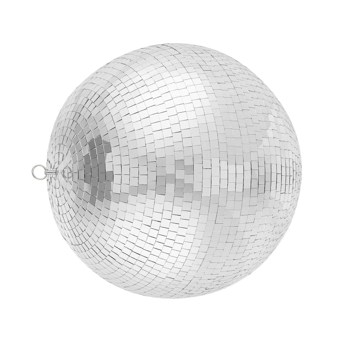 VEVOR spoguļdisco bumba 30 cm ar piekarināšanas gredzenu, spoguļvirsmas diskobumba ballīšu dekorācijām DJ klubiem, skatuvēm, kāzām, dzimšanas dienām, Ziemassvētkiem un Jaungada svinībām