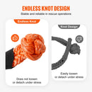 2 gab. mīkstās šakles no sintētiskās atjaunošanas troses, 1,3 × 56 cm, 20 t pārrāvuma izturība