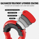 2 gab. 19 mm D-veida vilkšanas skava ar 22 mm skrūvspraudni, 28,5 t pārrāvuma izturība