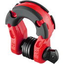 2 gab. D-veida gredzena sakabe 19 mm ar 22,2 mm skrūvējamu tapu, 30 t pārrāvuma slodze