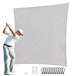 VEVOR Golfa Tīkls 305x457 cm – Treniņu Tīkls Iekštelpām un Āram, Izturīgs Neilona Bumbu Tīkls Beisbolam, Hokejam, Futbolam, Sporta Aizsargtīkls Pagalmam un Sitienu Treniņiem (Tikai Tīkls)