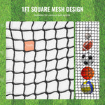 VEVOR Golfa Tīkls 305x457 cm – Treniņu Tīkls Iekštelpām un Āram, Izturīgs Neilona Bumbu Tīkls Beisbolam, Hokejam, Futbolam, Sporta Aizsargtīkls Pagalmam un Sitienu Treniņiem (Tikai Tīkls)