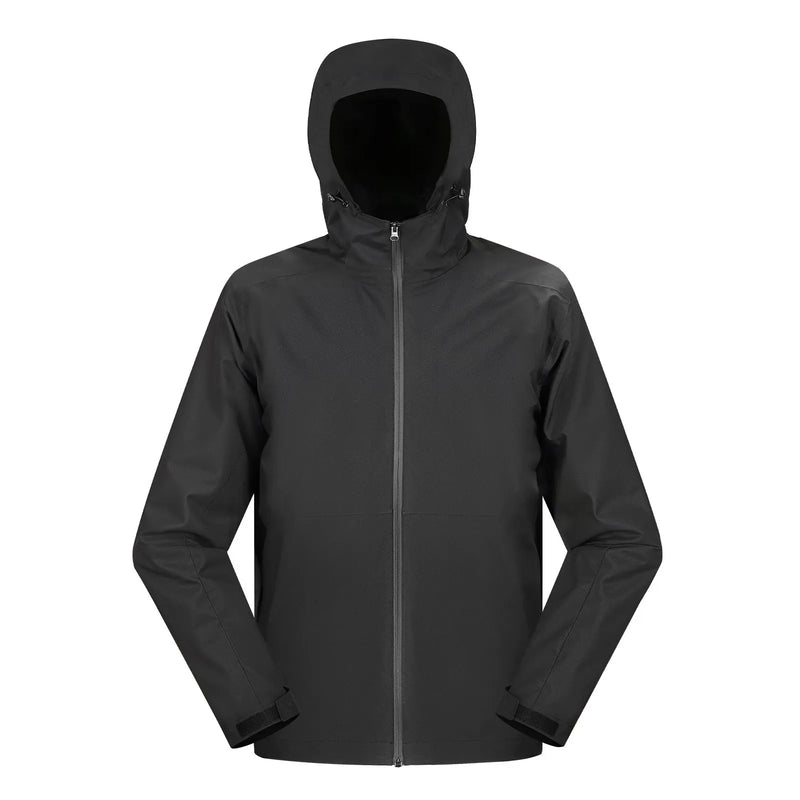 L_VEVOR apsildāmā jaka sievietēm ar 7,4 V akumulatoru, softshell elektriski apsildāma virsjaka, vējaizturīga un ūdensizturīga viegla virsjaka ar 5 apsildes zonām un 3 siltuma iestatījumiem, mazgājama veļasmašīnā