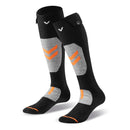 L_VEVOR apsildāmās zeķes ar 5000 mAh akumulatoru, uzlādējamas, ar 4 apsildes līmeņiem un lietotnes vadību; piemērotas sievietēm un vīriešiem medībām, izjādēm, kempingam un pārgājieniem