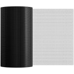 Metāla siets 610 × 30 480 mm, 1,0 mm stieple, cinkots ar vinila pārklājumu, vistas kūšu, trušu un čūsku žogiem, mājputnu iežogojumiem