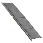 VEVOR salokāma suņu rampa automašīnām, 180 x 43,2 cm, neslīdoša virsma, piemērota vidējiem un lieliem suņiem līdz 113 kg, pārnēsājama rampa SUV un kravas auto lietošanai