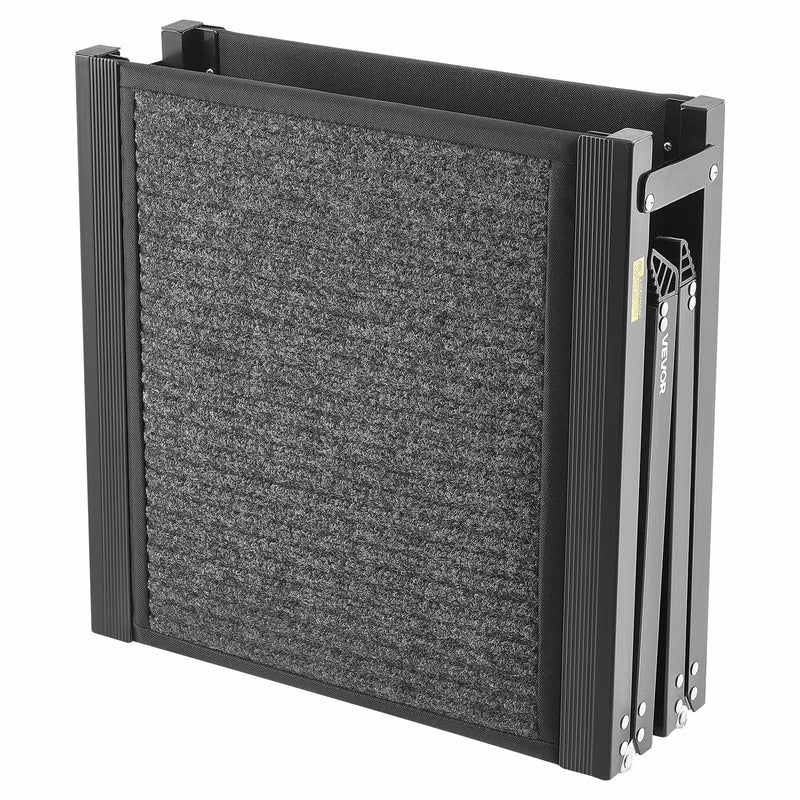 VEVOR salokāma suņu rampa automašīnām, 180 x 43,2 cm, neslīdoša virsma, piemērota vidējiem un lieliem suņiem līdz 113 kg, pārnēsājama rampa SUV un kravas auto lietošanai