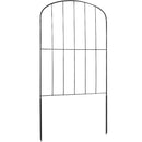 Dārza metāla žogs dzīvnieku barjerai 731,5 × 396,2 cm ar 5,1 cm mietiņu atstarpi, 10 gab. komplekts