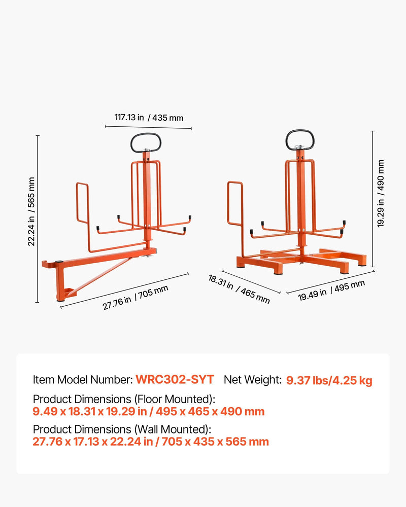 Kabeļu dozators — grīdas stiprinājums, pārnēsājams, rūpnieciskai un elektropreču tirdzniecības lietošanai