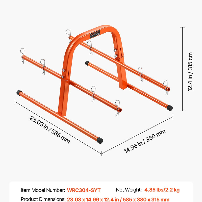 Rokas kabeļu turētājs līdz 8 ruļļiem — elektroinstalācijas un rūpnieciskai tirdzniecībai