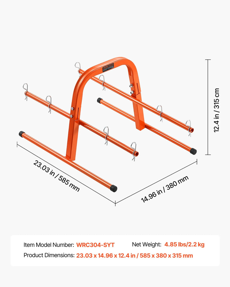 Rokas kabeļu turētājs līdz 8 ruļļiem — elektroinstalācijas un rūpnieciskai tirdzniecībai