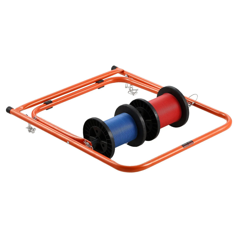 Salokāms vadu ruļļu statīvs — izturīgs kabeļu turētājs rūpnieciskai elektroinstalācijai