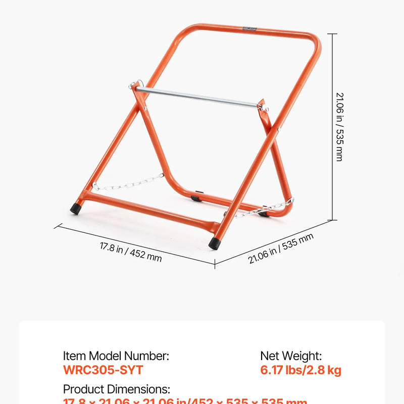 Salokāms vadu ruļļu statīvs — izturīgs kabeļu turētājs rūpnieciskai elektroinstalācijai