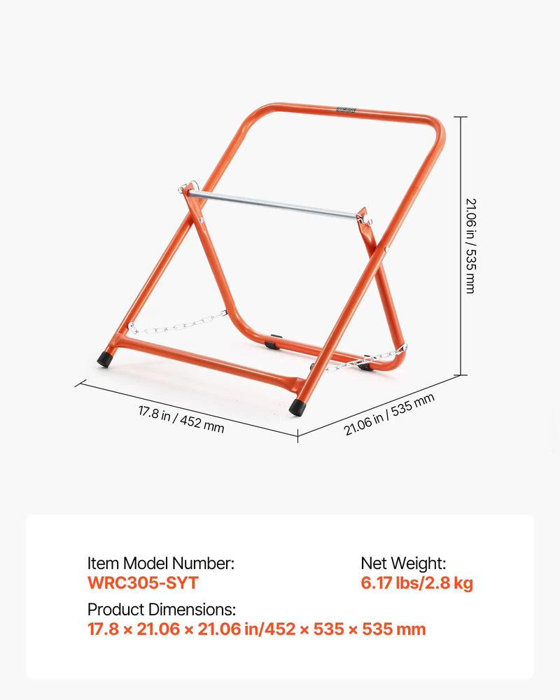 Salokāms vadu ruļļu statīvs — izturīgs kabeļu turētājs rūpnieciskai elektroinstalācijai