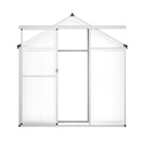 Pieejams 10 dienu laikā! VEVOR polikarbonāta 1,84 x 1,26 x 1,93 m siltumnīca dārzam