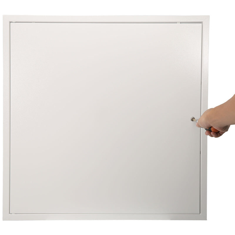 VEVOR Pieejas Panelis Drywall un Griestiem, 61 x 61 cm, Smagā Tērauda Ar Noņemamām Eņģēm