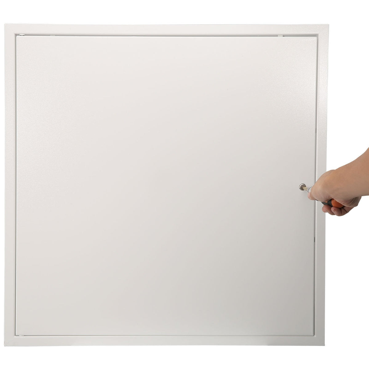 VEVOR Pieejas Panelis Drywall un Griestiem, 61 x 61 cm, Smagā Tērauda Ar Noņemamām Eņģēm