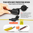 30,5 m Darba telpu apgaismojuma virtene, 100 W, 10000 lm, savienojama, ūdensizturīga