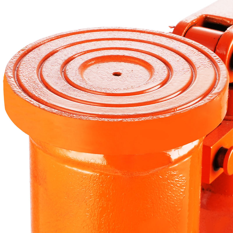 Hydraulic jack with leg lift, 5 t for leg / 10 t for upper part, 360° rotating