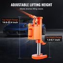 Hydraulic jack with leg lift, 5 t for leg / 10 t for upper part, 360° rotating