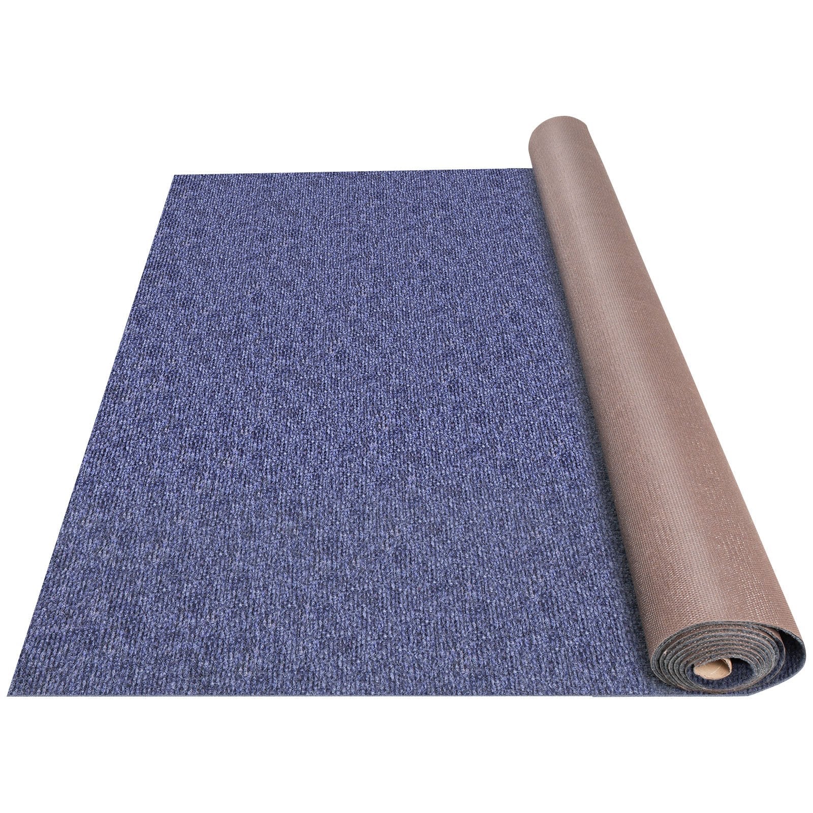 Paklājs , zils, 180 x 1500 cm, piemērots terasēm, garāžās un citās vietās ar paaugstinātu mitruma līmeni. Tas nodrošina izturīgu un neslīdošu virsmu, ir viegli kopjams un piemērots lietošanai gan iekštelpās, gan āra apstākļos.