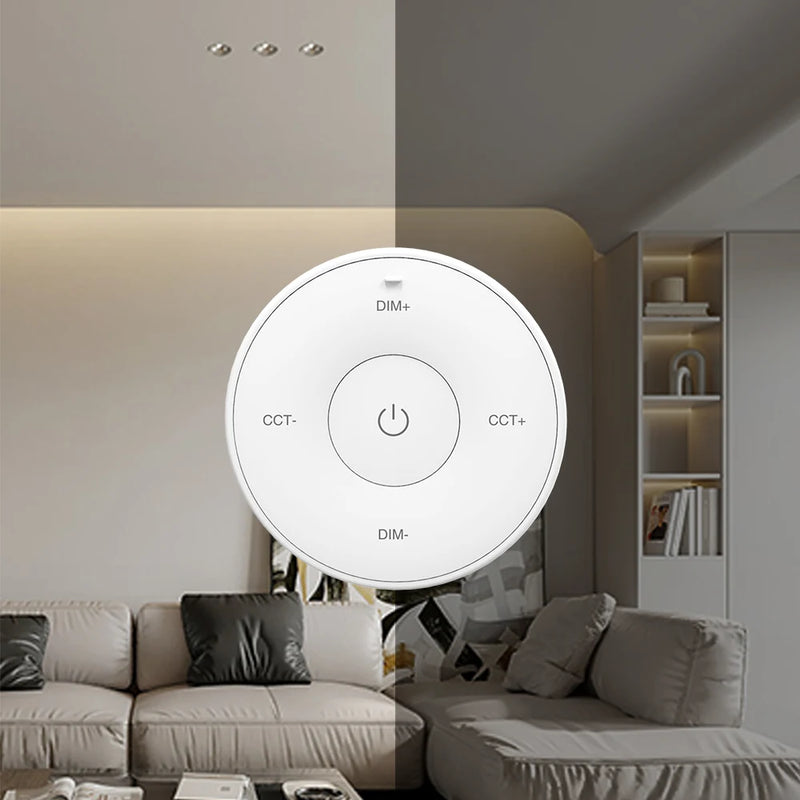 Mi-Light dimmeris, skārienjūtīgs, MONO/CCT CR2032