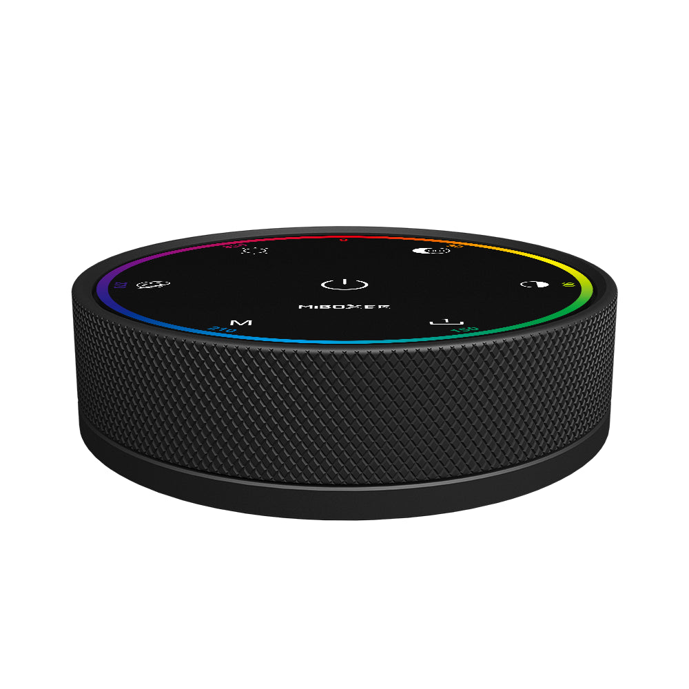 MiBoxer K6 2,4GHz RGB+CCT tālvadības pults ar grozāmu regulatoru, 4 zonas