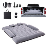 Uzpūšamais kravas automašīnas gaisa matracis, 183–198 cm, pilna izmēra īsā gulta ar sūkni un kempinga komplektu