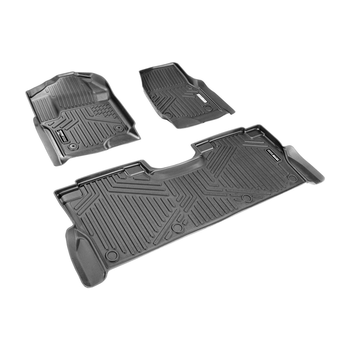 VEVOR automašīnas grīdas paklāji Ford F-250 / F-350 / F-450 (2017–2022), 3 gab., TPE
