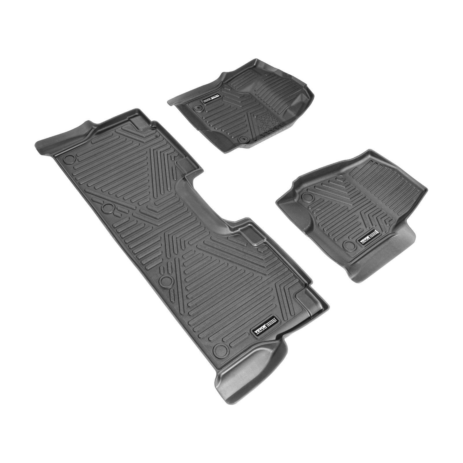 VEVOR automašīnas grīdas paklāji Ford F-250 / F-350 / F-450 (2017–2022), 3 gab., TPE