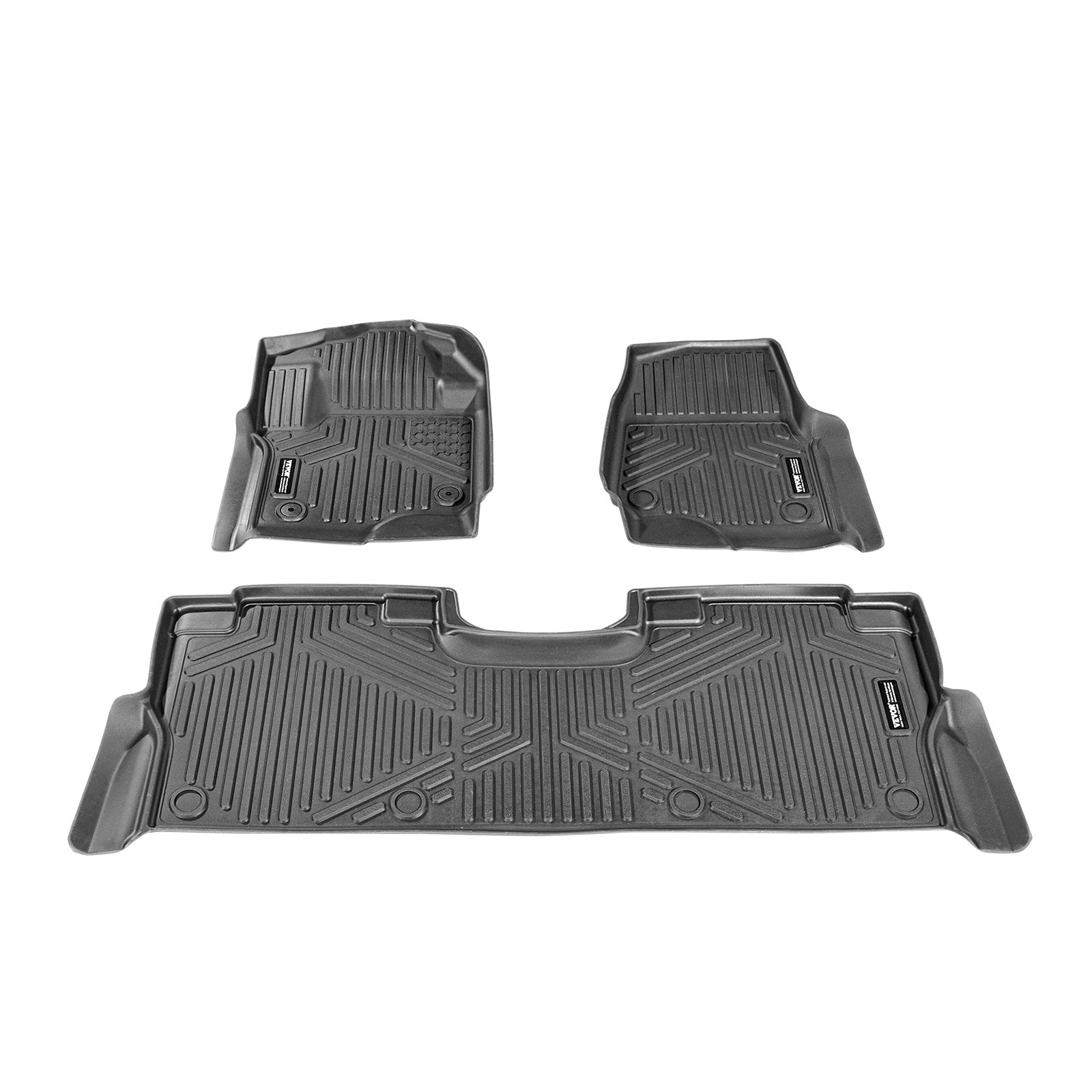 VEVOR automašīnas grīdas paklāji Ford F-250 / F-350 / F-450 (2017–2022), 3 gab., TPE