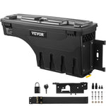 VEVOR Slēdzams riteņu arkas instrumentu nodalījums 20 l, ūdensizturīgs, der Dodge Ram 1500 (2019–2021), labā puse, melns