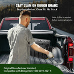 VEVOR Slēdzams riteņu arkas instrumentu nodalījums 20 l, ūdensizturīgs, der Dodge Ram 1500 (2019–2021), labā puse, melns