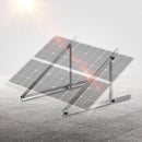 VEVOR 2 komplekti saules paneļu montāžas kronšteinu 1,14 m, regulējams slīpums 0–90°, paredzēti 100–400 W saules paneļiem, viegli alumīnija kronšteini ar salokāmām balsta kājām kemperiem, laivām un autonomām sistēmām