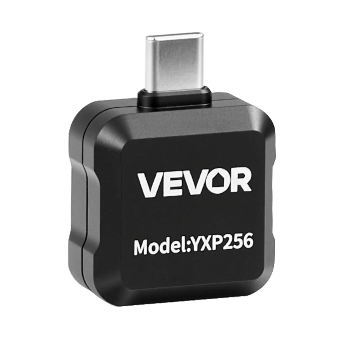 VEVOR termokamera Android ierīcēm, 512 × 384 TISR super izšķirtspēja, 25 Hz atsvaidzes ātrums, 256 × 192 IR izšķirtspēja, temperatūras diapazons -20 °C līdz 550 °C, 15 krāsu paletes