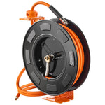 VEVOR Gaisa šļūtenes spole, ievelkama, 9,53 mm, 20 m, hibrīda, ar korpusu, 20 bar / 300 PSI