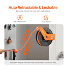 VEVOR Gaisa šļūtenes spole, ievelkama, 9,53 mm, 20 m, hibrīda, ar korpusu, 20 bar / 300 PSI