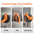 VEVOR Gaisa šļūtenes spole, ievelkama, 9,53 mm, 20 m, hibrīda, ar korpusu, 20 bar / 300 PSI