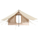 VEVOR inflatable tent for camping 3-5 persons, glamping tent with pump and awning