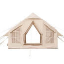 VEVOR inflatable tent for 4-6 persons, glamping tent with pump, easy to set up