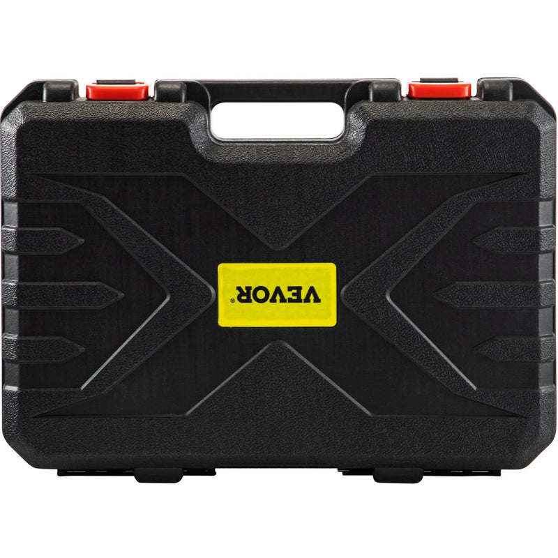 VEVOR hidrauliskais cauruļu atlokošanas komplekts ar 45° dubultās atlokošanas funkciju, bremžu sistēmas remonta instruments 4,75–12,7 mm caurulēm, komplekts ar cauruļu griezēju un atskabargotāju, 30 gab. vara cauruļu atlokošanas instrumenti