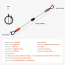 Motortelpas darba LED lampa, 2300 lm, 6000 mAh, uzlādējama, pārnēsājama, ar āķiem