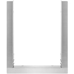 VEVOR Āra apdares rāmis, 30,9 × 45,7 cm, nerūsējošais tērauds, piemērots dubultajiem sānu degļiem