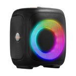 VEVOR karaoke sistēma pieaugušajiem, 15 W, 4'' pārnēsājamais Bluetooth skaļrunis ar 2 bezvadu mikrofoniem, LED apgaismojumu, TWS funkciju un rokturi; atbalsta micro TF karti, USB un AUX, piemērots mājas karaoke ballītēm