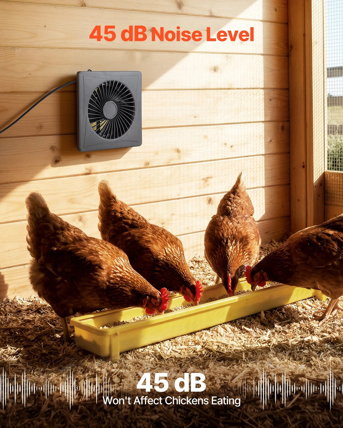 VEVOR saules paneļa ventilators 25 W ar 374 m³/h gaisa plūsmu, regulējams paneļa leņķis, 2030 apgr./min, elastīga uzstādīšana siltumnīcām, audzēšanas teltīm, vistu kūtīm un nojumēm