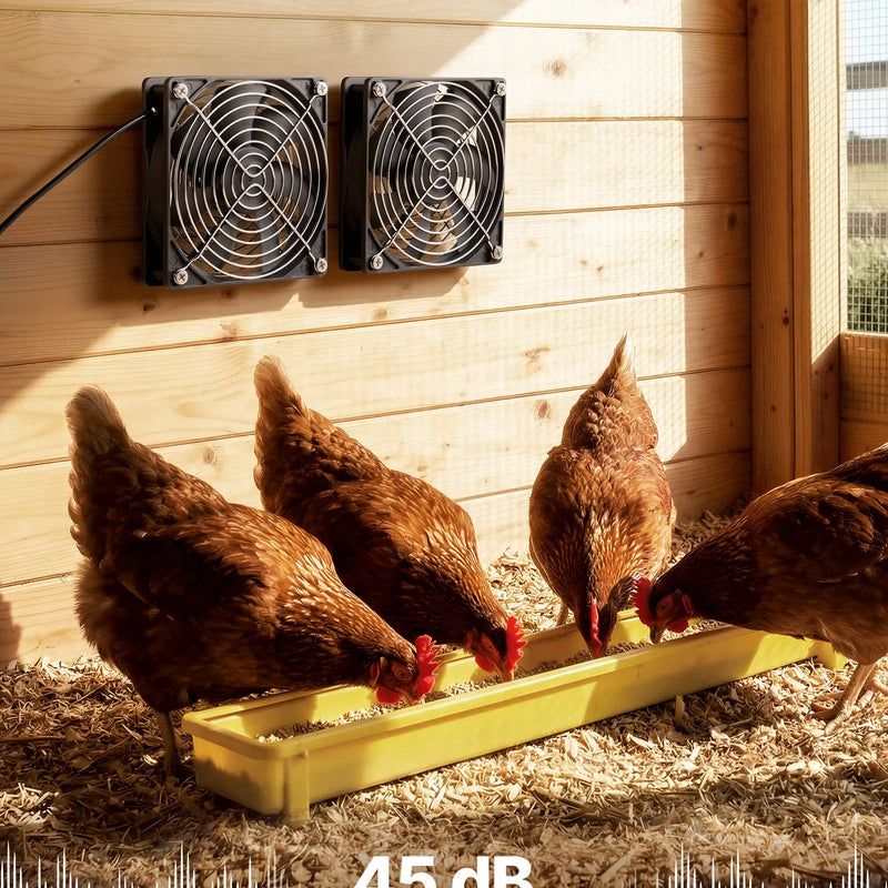 VEVOR saules paneļa ventilatoru komplekts 30 W ar 2 ventilatoriem, regulējams paneļa leņķis, 2668 apgr./min, elastīga uzstādīšana siltumnīcām, audzēšanas teltīm, vistu kūtīm un nojumēm