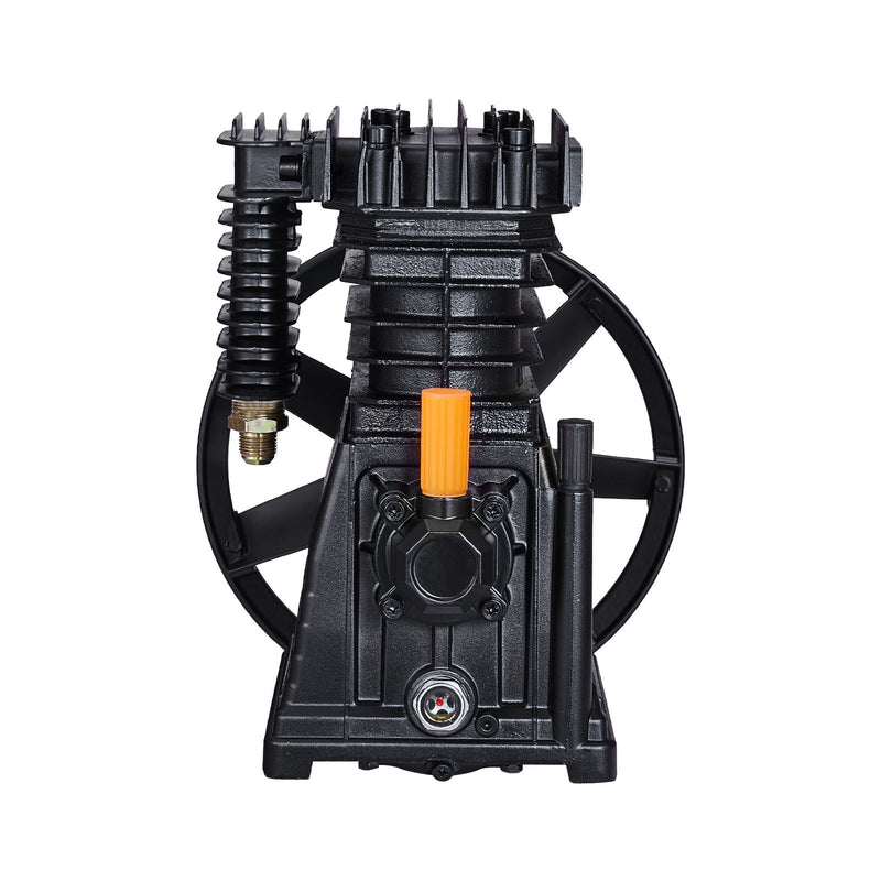 VEVOR gaisa kompresora sūkņa galva 3 HP, 5,8 CFM @ 90 PSI, divcilindru virzuļu tips