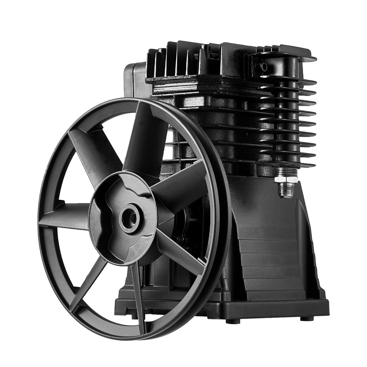 VEVOR gaisa kompresora sūkņa galva 3 HP, 5,8 CFM @ 90 PSI, divcilindru virzuļu tips