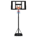 VEVOR pārvietojams basketbola statīvs ar augstuma regulēšanu 1,35–3,05 m, basketbola groza sistēma ar iebūvētiem riteņiem bērniem, pusaudžiem un pieaugušajiem piebraucamajiem ceļiem un baseina zonām